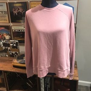 F21 Light Pink Sweatshirt Size Medium
